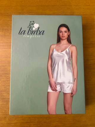 Pigiama Donna Misto Seta La Birba Satin Corto