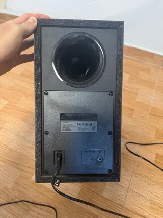 Barra de sonido y subwoofer