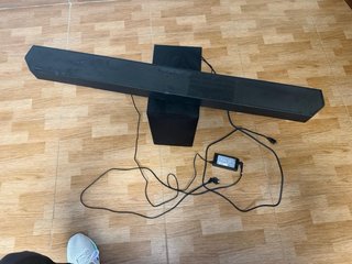 Barra de sonido y subwoofer