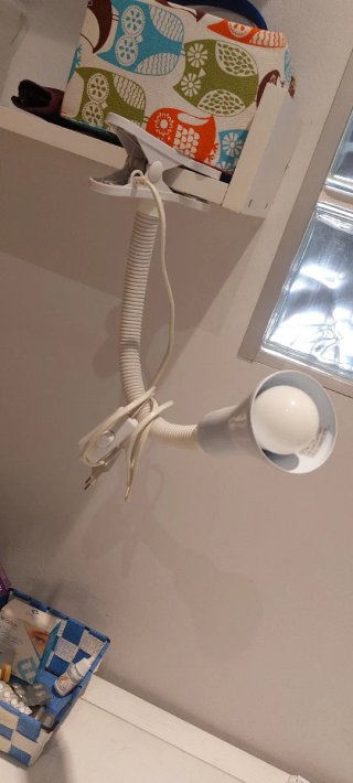 Lámpara Flexo con Pinza