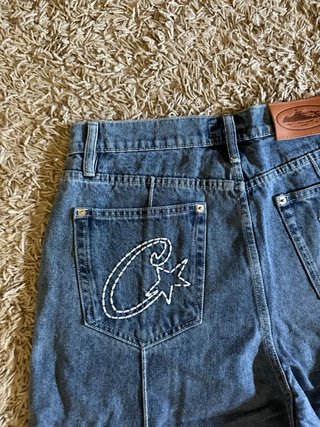 Jorts Corteiz Blu