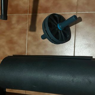Banco de pesas y soporte para barra