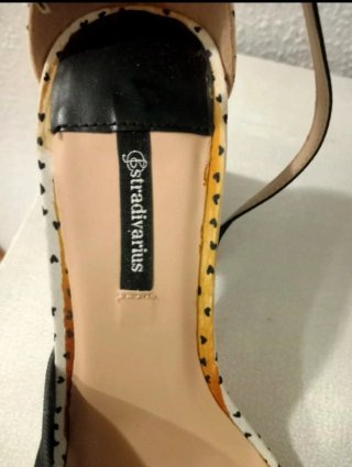 Sandalias de tacón multicolor
