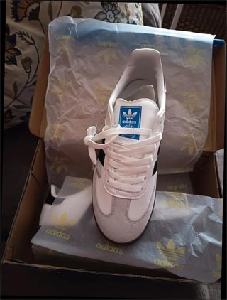 Zapatillas Adidas Samba Blancas Talla 38