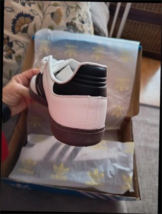Zapatillas Adidas Samba Blancas Talla 38
