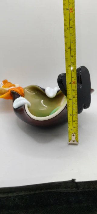Gran Payaso en Cristal de Murano 27cm, IMPECABLE
