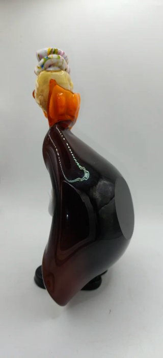 Gran Payaso en Cristal de Murano 27cm, IMPECABLE