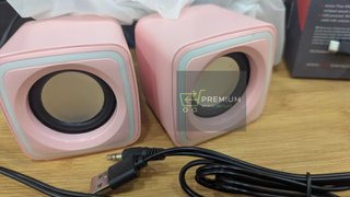 MSCUBE Altavoces Gaming Compactos 8W