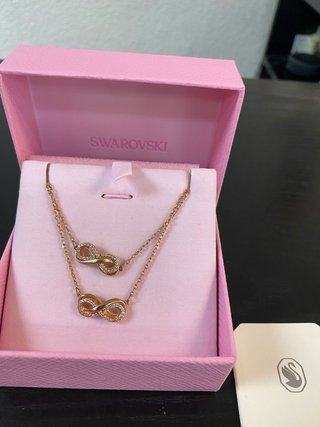 Conjunto Swarovski Collar y Pulsera Infinito