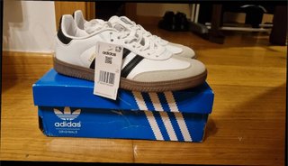 Adidas Samba Blancas Talla 38.5