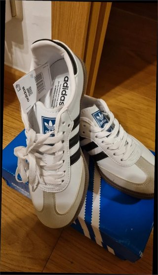 Adidas Samba Blancas Talla 38.5