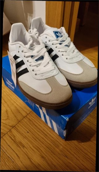 Adidas Samba Blancas Talla 38.5