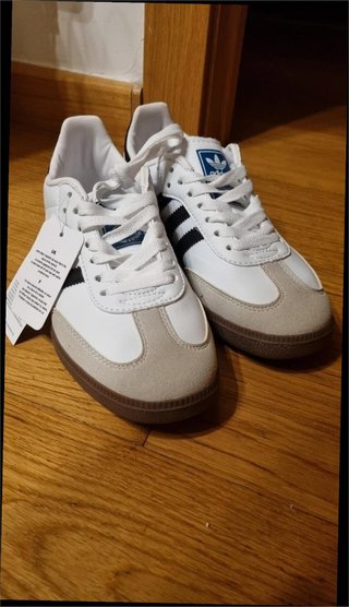 Adidas Samba Blancas Talla 38.5