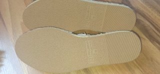 Alpargatas beige nuevas para mujer talla 35