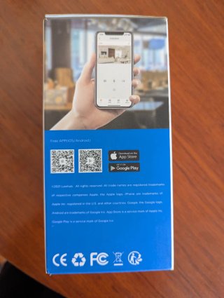 Cámara Laxihub P2T WiFi 2K/3MP Pan Tilt