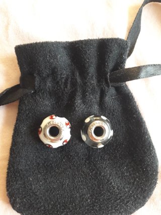 2 Charms Mickey y Minnie