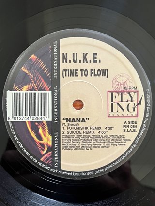 N.U.K.E. "Nana" (incl. Digital Boy Remix) vinile