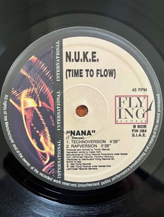N.U.K.E. "Nana" (incl. Digital Boy Remix) vinile