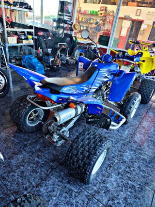 Quad Yamaha Raptor 350 Azul