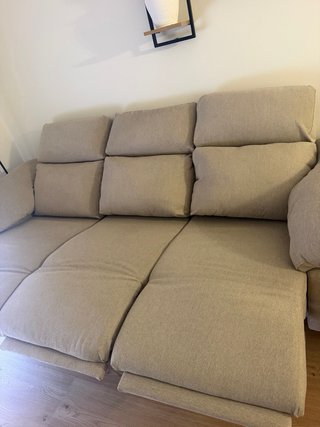 Sofá eléctrico reclinable 240 cm