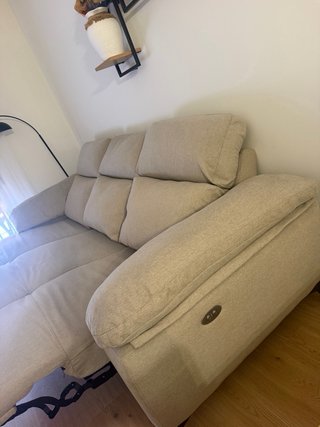 Sofá eléctrico reclinable 240 cm