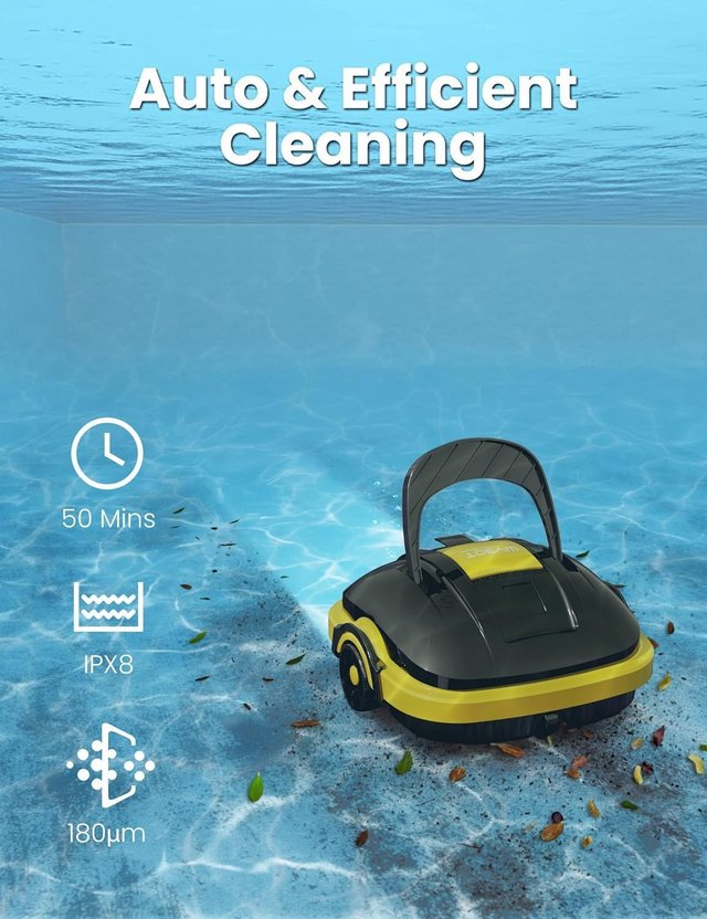 ROBOT PISCINA WYBOT 50m2 LIMPIAFONDOS