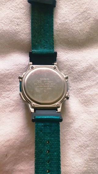 Reloj Casio W729H Illuminator 90s