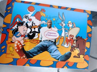 SPACE JAM Libro Póster 1997
