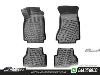 ALFOMBRILLAS DE GOMA RIZLINE PARA AUDI A4 B9 2016--