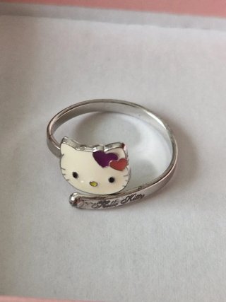 Set Anillo y Pendientes Hello Kitty