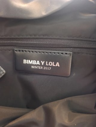 Mochila Bimba y Lola Negra Nylon