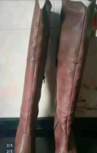 Botas altas piel tacón fino numero 39
