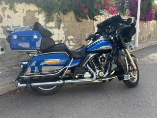 Harley Davidson Ultra Glide Azul/Negro