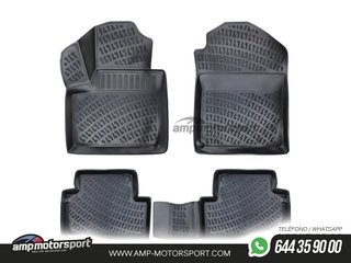 ALFOMBRILLAS DE GOMA RIZLINE PARA FORD CONNECT 2002-2013