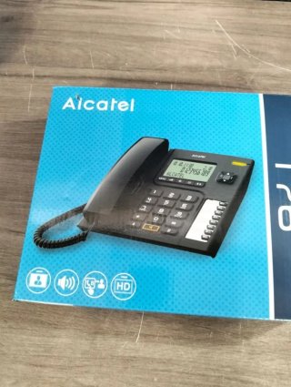 Teléfono fijo Alcatel T76 con pantalla