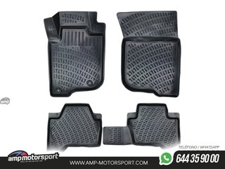 ALFOMBRILLAS DE GOMA RIZLINE PARA MITSUBISHI NEW MONTERO/PAJERO 2006--