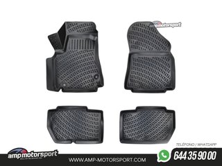 ALFOMBRILLAS DE GOMA RIZLINE PARA CITROËN BERLINGO / PEUGEOT PARTNER II 2008--