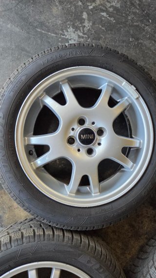 Llantas Mini Cooper One 16" con neumáticos