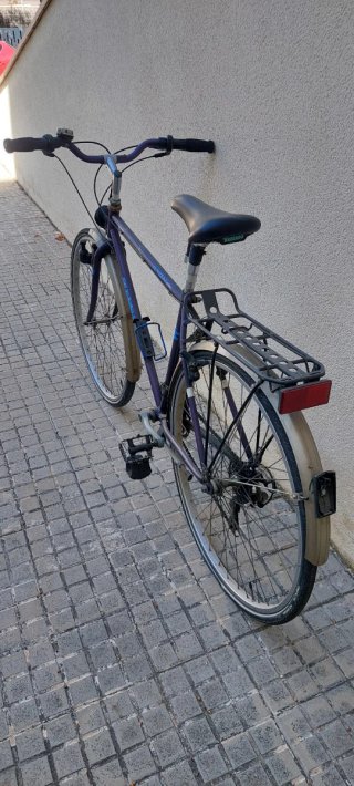 Bicicleta Morada SUNTRACK