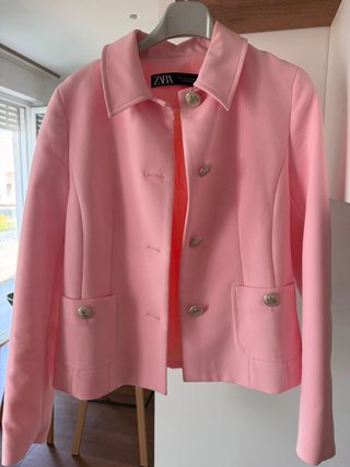 Completo Zara giacca corta e pantaloni donna