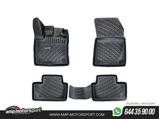 ALFOMBRILLAS DE GOMA RIZLINE PARA RENAULT CAPTUR 2019--