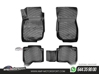 ALFOMBRILLAS DE GOMA RIZLINE PARA TOYOTA HILUX 2004-2015
