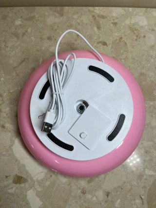 Lampada Stile IKEA Varmblixt Donut Ciambella Rosa