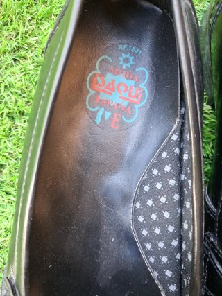 Zapatos vintage unisex negros