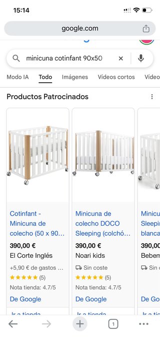 Minicuna Cotinfant DOCO 90x50