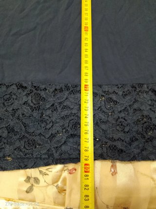Camicetta donna blu con pizzo