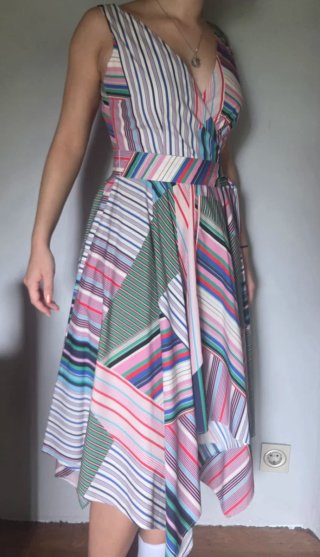 Vestido Esprit Multicolor Nuevo