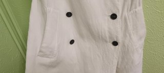 Conjunto Mango Chaqueta Vestido Lino Talla M