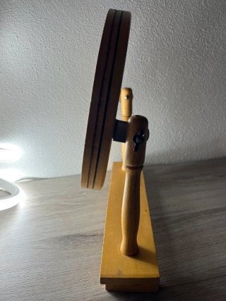 Telaio ricamo vintage legno