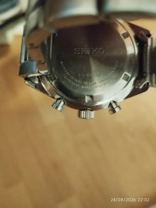 Reloj Seiko Cronógrafo Acero Inoxidable
